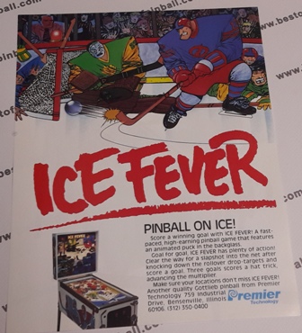 Ice Fever Flyer (Gottlieb) - zum Schließen ins Bild klicken